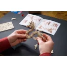 Ugears 3D fa mechanikus puzzle - Sárkány (rejtett rekesszel) - JátékManufaktúra