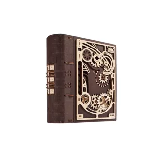 Ugears 3D fa mechanikus puzzle - Titkok könyve - JátékManufaktúra