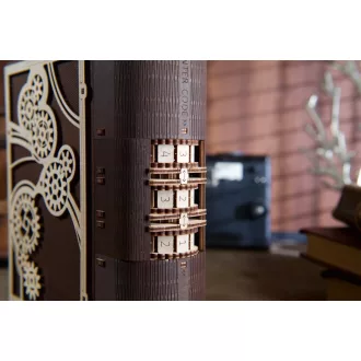 Ugears 3D fa mechanikus puzzle - Titkok könyve - JátékManufaktúra