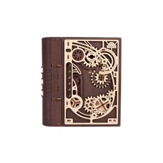 Ugears 3D fa mechanikus puzzle - Titkok könyve - JátékManufaktúra