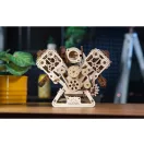 Ugears 3D fa mechanikus puzzle - V8 motor (USB-C) - JátékManufaktúra