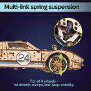 Ugears 3D fa mechanikus puzzle - UGT-24 Endurance Racer (1:12) - JátékManufaktúra