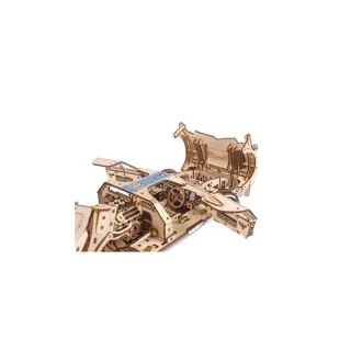 Ugears 3D fa mechanikus puzzle - UGT-24 Endurance Racer (1:12) - JátékManufaktúra