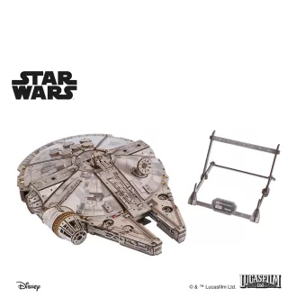 Ugears - 3D fa mechanikus modell: Star Wars Millennium Falcon - JátékManufaktúra