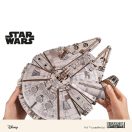 Ugears - 3D fa mechanikus modell: Star Wars Millennium Falcon - JátékManufaktúra