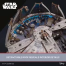 Ugears - 3D fa mechanikus modell: Star Wars Millennium Falcon - JátékManufaktúra