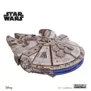 Ugears - 3D fa mechanikus modell: Star Wars Millennium Falcon - JátékManufaktúra