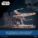 Ugears - 3D fa mechanikus modell: Star Wars X-Wing vadászgép (Luke Skywalker) - JátékManufaktúra