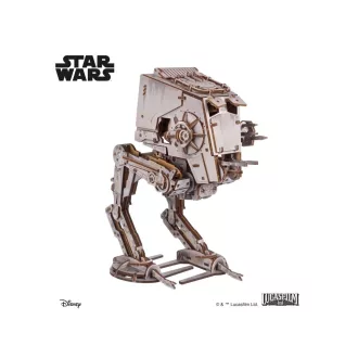 Ugears - 3D fa mechanikus modell: Star Wars AT-ST lépegető - JátékManufaktúra