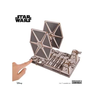 Ugears - 3D fa mechanikus modell: Star Wars TIE vadász - JátékManufaktúra