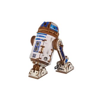 Ugears - 3D fa mechanikus modell: Star Wars R2-D2 - JátékManufaktúra