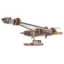 Ugears - 3D fa mechanikus modell: Star Wars Anakin Skywalker verseny sikló - JátékManufaktúra