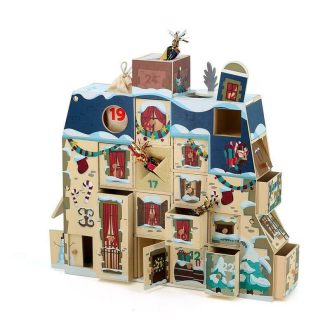 Vilac - Fa adventi kalendárium, töltögethető (Házikó) - JátékManufaktúra