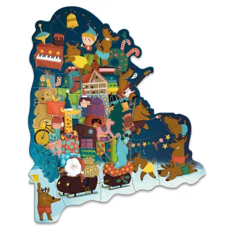 Vilac - Adventi kalendárium: mágneses puzzle - JátékManufaktúra