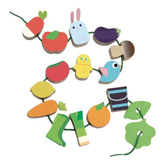 Vilac Fűzős játék - Kert - JátékManufaktúra