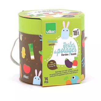 Vilac Fűzős játék - Kert - JátékManufaktúra