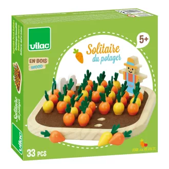 Vilac - Zöldséges kert szoliter játék - JátékManufaktúra