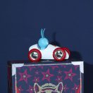 Vilac - Versenyautó Raoul nyuszival - JátékManufaktúra