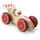 Vilac - Natúr XL versenyautó fehér szárnnyal - JátékManufaktúra