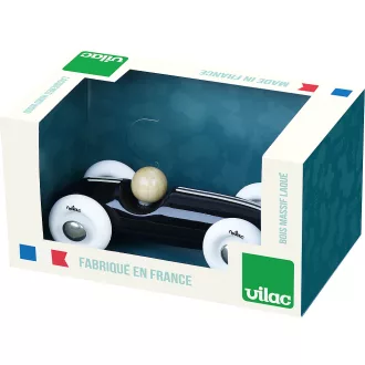 Vilac Fa mini autó Grand Prix vintage - fekete - JátékManufaktúra