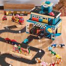 Vilac - 4 db-os City Vilacity fa autó szett - JátékManufaktúra