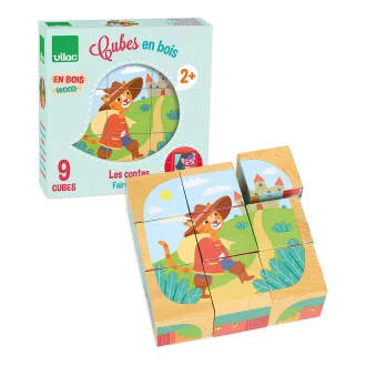 Vilac - Fa mesekockák - JátékManufaktúra