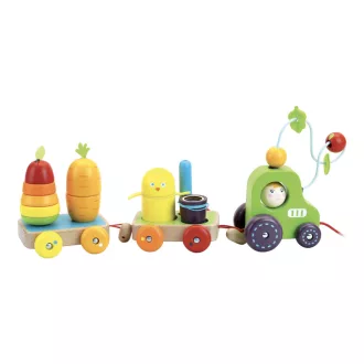 Vilac Multifunkciós húzós traktor - JátékManufaktúra