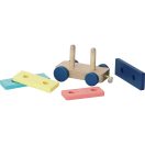 Vilac Színes fa vonat - Canopée - JátékManufaktúra