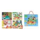 Vilac Fa puzzle - Ház - JátékManufaktúra