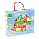 Vilac Fa puzzle - Ház - JátékManufaktúra