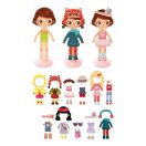 Vilac - Mágneses öltöztetős puzzle - Chloe - JátékManufaktúra