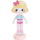 Vilac - Mágneses öltöztetős puzzle - Mia, a divattervező - JátékManufaktúra