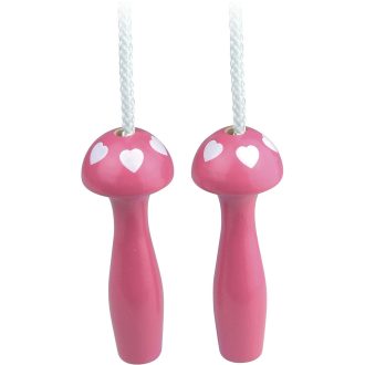 Vilac - Ugrálókötél - fukszia, szívecskékkel - JátékManufaktúra