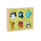 Vilac Fa figurák - Dzsungel - JátékManufaktúra