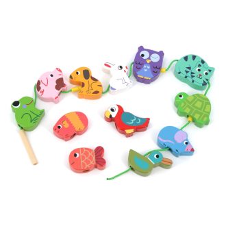 Vilac Fűzős játék - Házi kedvencek (cseh csomagolás) - JátékManufaktúra