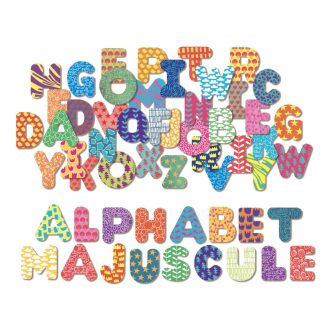 Vilac - Nagybetűs mágneskészlet - 56 db - JátékManufaktúra