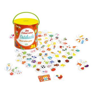 Vilac - Memóriajáték - Outékaché vödörben - JátékManufaktúra