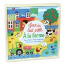 Vilac Fa készlet zábavných hier so zvieratkami 4 v 1 - JátékManufaktúra