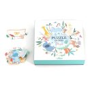 Vilac Kerek puzzle - Sarah Betz - A világ (24 db-os) - JátékManufaktúra