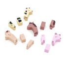 Vilac - Fa mágneses kirakó: Vidám állatok a farmon - JátékManufaktúra