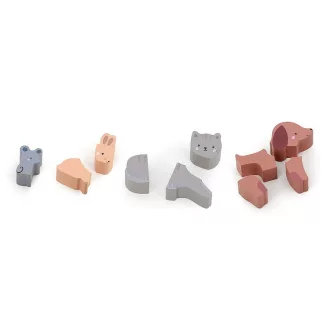 Vilac - Formaberakó puzzle - Számolós állatokkal (Sarah Betz) - JátékManufaktúra