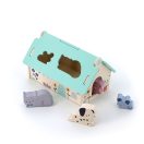 Vilac Fa formaillesztő - Házikó állatokkal - Sarah Betz - JátékManufaktúra