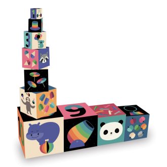 Vilac Toronyépítő kockákból - Andy Westface - JátékManufaktúra