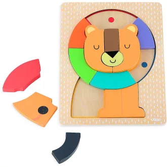Vilac - Formaberakó puzzle - Oroszlán - JátékManufaktúra