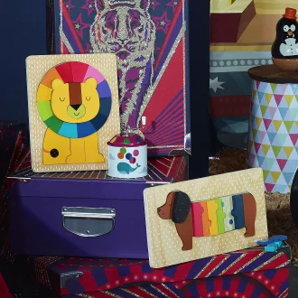 Vilac - Formaberakó puzzle - Oroszlán - JátékManufaktúra