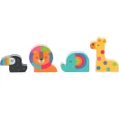 Vilac Színes állatos fa vonat - Andy Westface - JátékManufaktúra