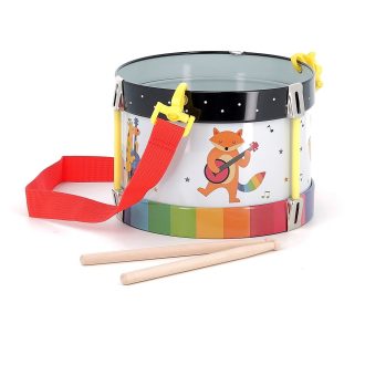 Vilac - Fém dob - állatos - JátékManufaktúra