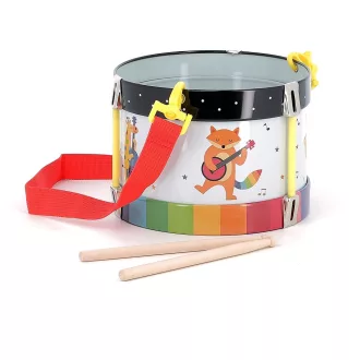 Vilac - Fém dob - állatos - JátékManufaktúra