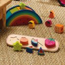 Vilac - Formaberakó puzzle - Gyümölcsös számolás, Sarah Betz - JátékManufaktúra