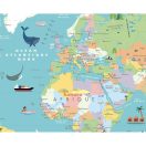 Vilac Mágneses térkép - Világ (Ingela P. Arrhenius) - JátékManufaktúra